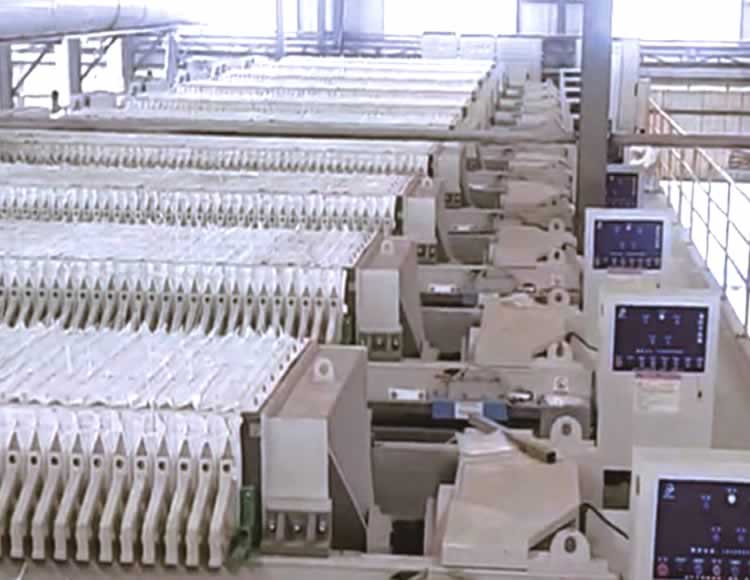 Lithium battery new energy industry Applications and Advantages of Filter press