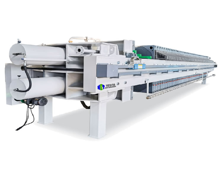 High pressure membrane filter press