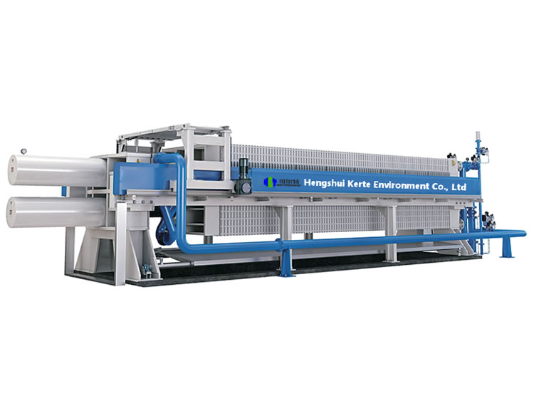 Model 2000 programmable energy saving and high efficiency Membrane filter press