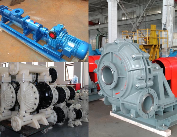 Slurry Pump, Screw Pump or Air Diaphragm Pump is the best choice for your filter press?